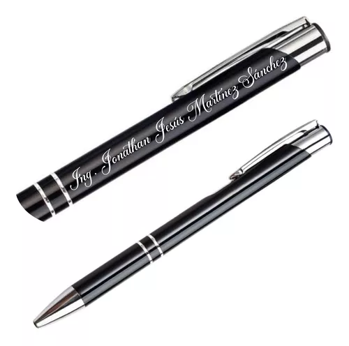 Grabado láser de bolígrafos